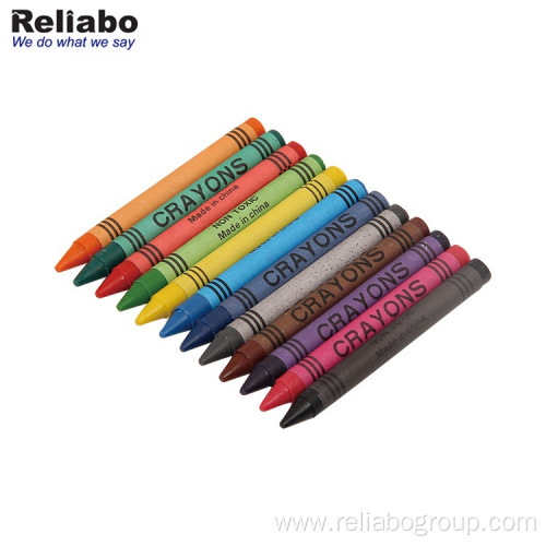 Non Toxic Multi Colors Wax Crayons